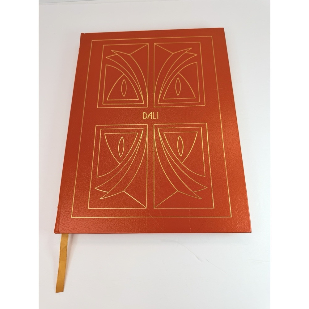 Salvador Dali By Robert Descharnes Easton Press Leather 1984